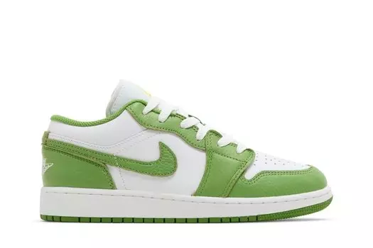 Кроссовки Air Jordan 1 Low GS, цвет Chlorophyll
