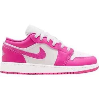 Кроссовки Air Jordan 1 Low GS, цвет Pink/Blau/Wei