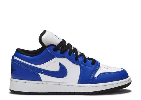 Кроссовки AIR JORDAN 1 LOW GS 'GAME ROYAL', белый