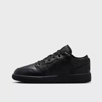 Кроссовки Air Jordan 1 Low (GS) JORDAN, цвет black/black/black
