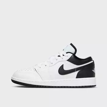 Кроссовки Air Jordan 1 Low (GS) JORDAN, цвет white/black-white