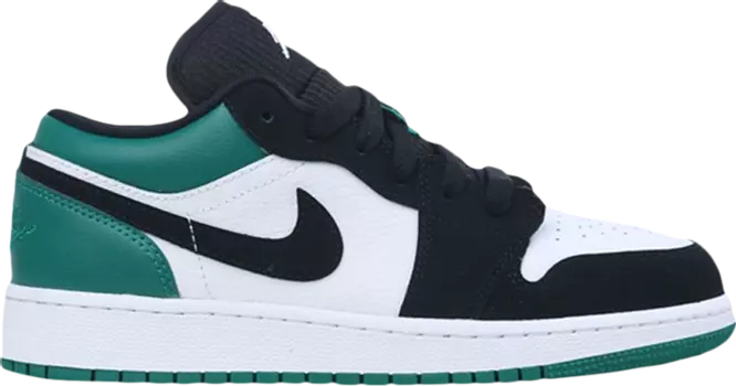 Кроссовки Air Jordan 1 Low GS Mystic Green, зеленый