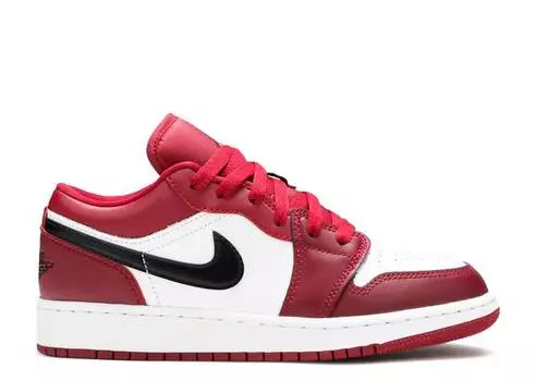 Кроссовки AIR JORDAN 1 LOW GS 'NOBLE RED', красный