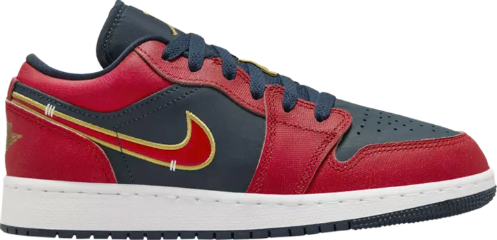 Кроссовки Air Jordan 1 Low GS 'Olympic', красный