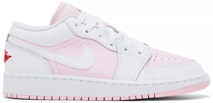 Кроссовки Air Jordan 1 Low GS 'Pink Foam', розовый