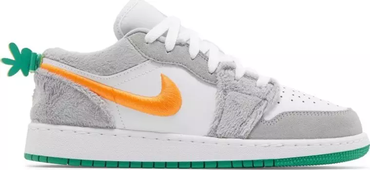 Кроссовки Air Jordan 1 Low GS 'Rabbit', серый