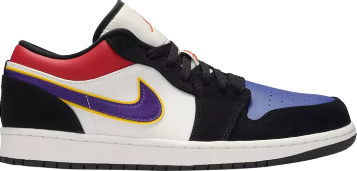 Кроссовки Air Jordan 1 Low GS Rivals, черный