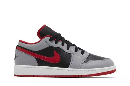 Кроссовки Air Jordan 1 Low GS, серый