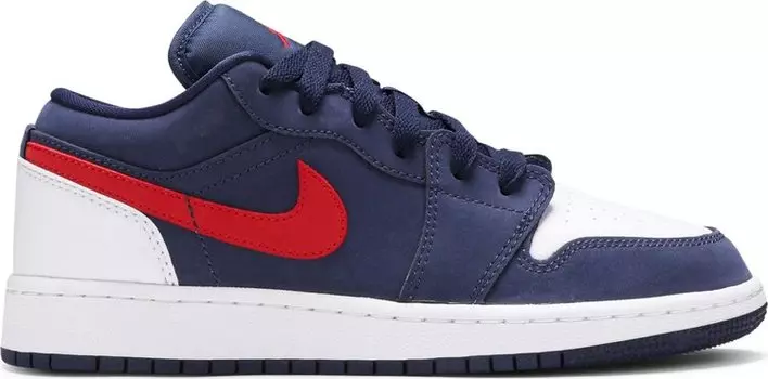 Кроссовки Air Jordan 1 Low GS USA, синий