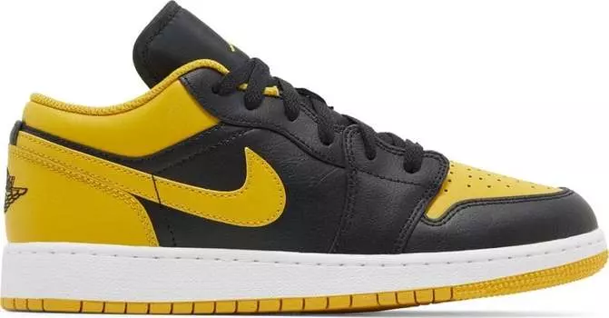 Кроссовки Air Jordan 1 Low GS 'Yellow Ochre', желтый