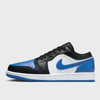 Кроссовки Air Jordan 1 Low JORDAN, цвет white/royal blue-black-white