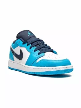 Кроссовки Air Jordan 1 Low Jordan Kids, синий