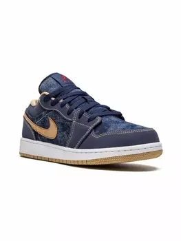Кроссовки Air Jordan 1 Low Jordan Kids, синий
