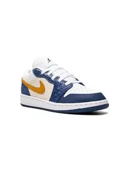 Кроссовки Air Jordan 1 Low Jordan Kids, синий