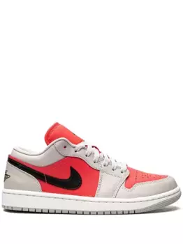 Кроссовки Air Jordan 1 Low Light Iron Ore / Siren Red, нейтральный