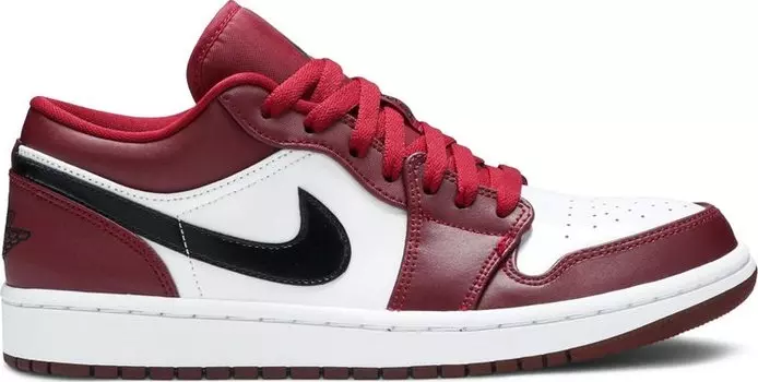 Кроссовки Air Jordan 1 Low Noble Red, красный