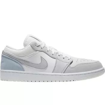 Кроссовки Air Jordan 1 Low Paris, цвет Wei/Himmelsgrau/Grau