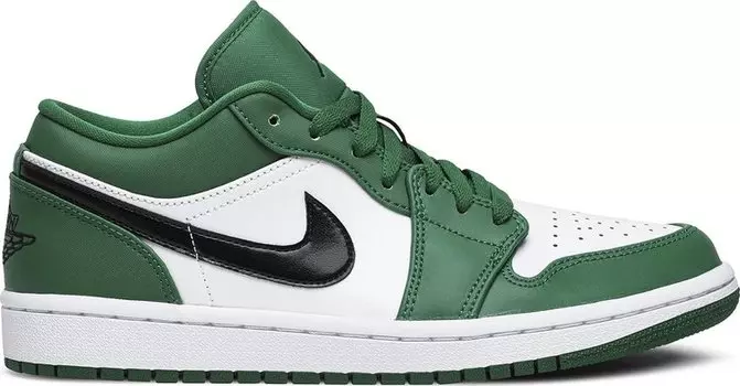 Кроссовки Air Jordan 1 Low Pine Green, зеленый