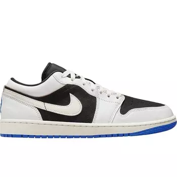Кроссовки Air Jordan 1 Low Quai 54, цвет Schwarz/Beige/Gipfel Wei/Verbrannter Sonnenaufgang