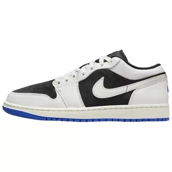 Кроссовки Air Jordan 1 Low "Quai 54", черный/белый