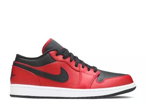 Кроссовки AIR JORDAN 1 LOW 'REVERSE BRED', красный