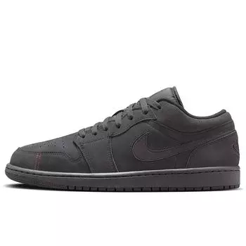 Кроссовки AIR JORDAN 1 LOW SE CRAFT Jordan, цвет Dk Smoke Grey/Black/Black