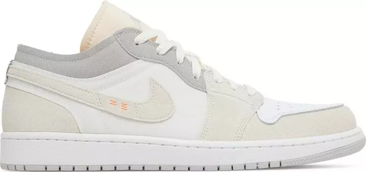 Кроссовки Air Jordan 1 Low SE Craft Inside Out, белый