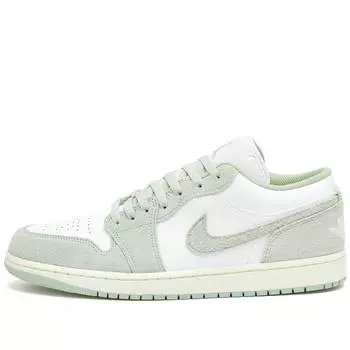 Кроссовки Air Jordan 1 Low Se, цвет White, Seafom & Sail
