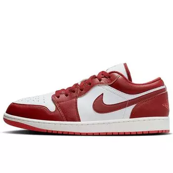 Кроссовки AIR JORDAN 1 LOW SE DUNE RED Jordan, цвет White/Gym Red/Gym-Red