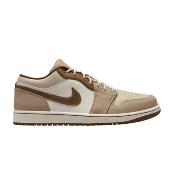 Кроссовки Air Jordan 1 Low SE, коричневый