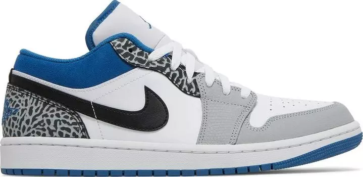 Кроссовки Air Jordan 1 Low SE True Blue, синий
