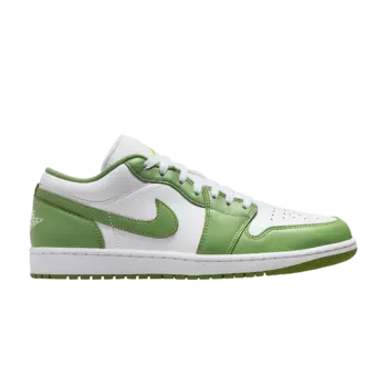 Кроссовки Air Jordan 1 Low SE, зеленый