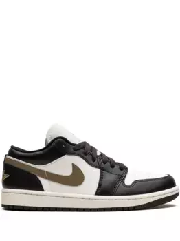 Кроссовки Air Jordan 1 Low Shadow Brown, белый