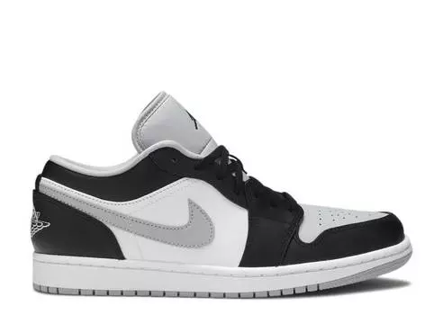 Кроссовки AIR JORDAN 1 LOW 'SMOKE GREY', черный
