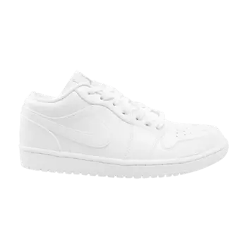 Кроссовки Air Jordan 1 Low 'Triple White', белый