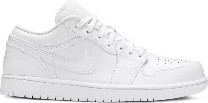 Кроссовки Air Jordan 1 Low Triple White, белый