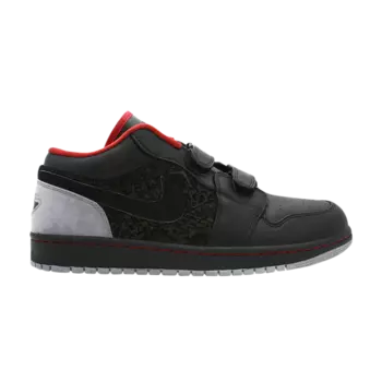Кроссовки Air Jordan 1 Low Velcro 'Stealth', черный