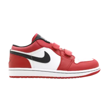 Кроссовки Air Jordan 1 Low Velcro 'Varsity Red', белый