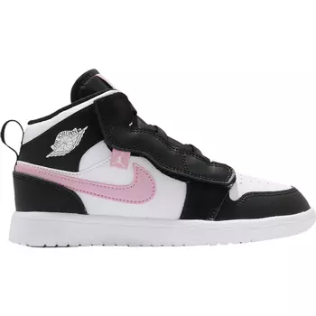 Кроссовки Air Jordan 1 Mid ALT PS 'White Light Arctic Pink', белый