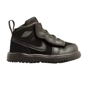 Кроссовки Air Jordan 1 Mid Alt TD 'Dark Grey', черный