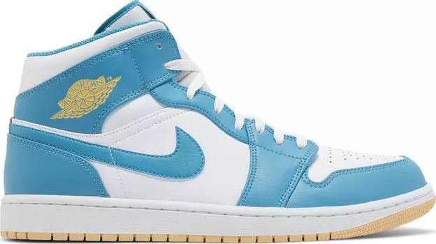 Кроссовки Air Jordan 1 Mid 'Aquatone', белый