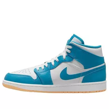 Кроссовки Air Jordan 1 Mid 'Aquatone', Синий