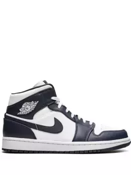 Кроссовки Air Jordan 1 Mid, белый