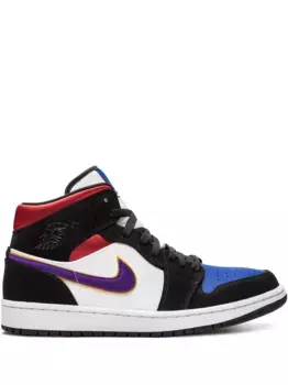 Кроссовки Air Jordan 1 Mid, белый