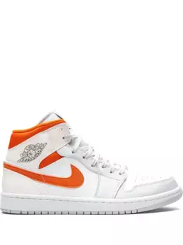 Кроссовки Air Jordan 1 Mid, белый