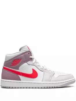 Кроссовки Air Jordan 1 Mid, белый