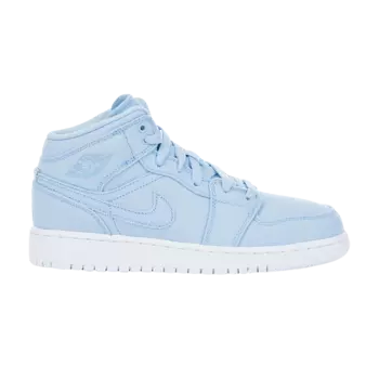 Кроссовки Air Jordan 1 Mid BG 'Easter Blue', синий