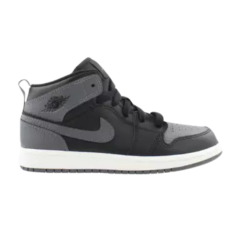 Кроссовки Air Jordan 1 Mid BP 'Dark Grey', черный