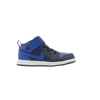 Кроссовки Air Jordan 1 Mid BT 'Obsidian Royal', синий