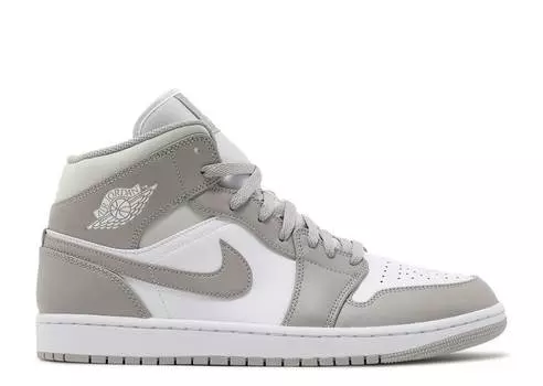 Кроссовки AIR JORDAN 1 MID 'COLLEGE GREY', серый